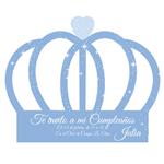 Invitación Corona Cenicienta. Pers